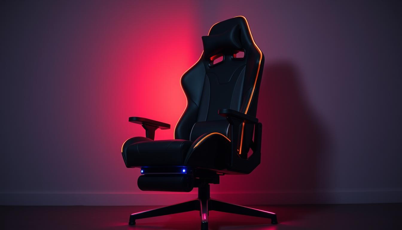 Cadeira Gamer com iluminação LED